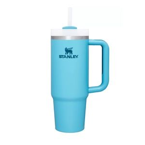 Stanley Quencher H2.0 Tumbler With Handle Pool Blue 30 Ounces New